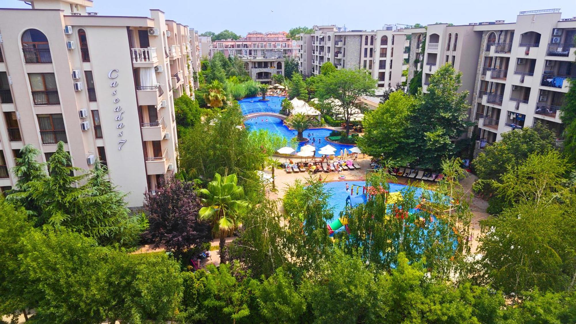 Attractive Family Apartment In Sunny Beach Cascadas Family Resort Dış mekan fotoğraf